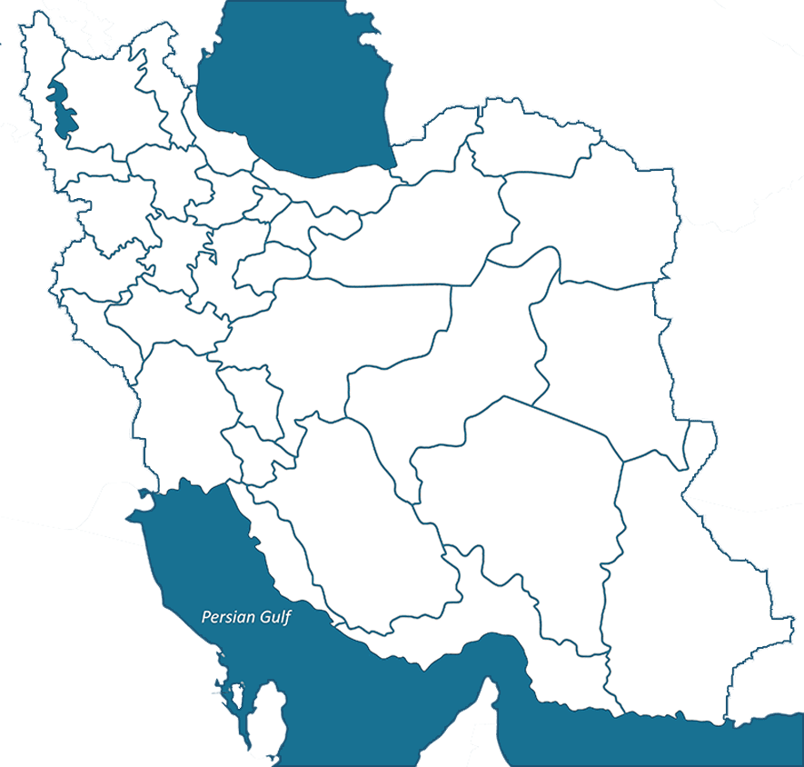 نقشه نمایندگان فروش انرژی در ایران